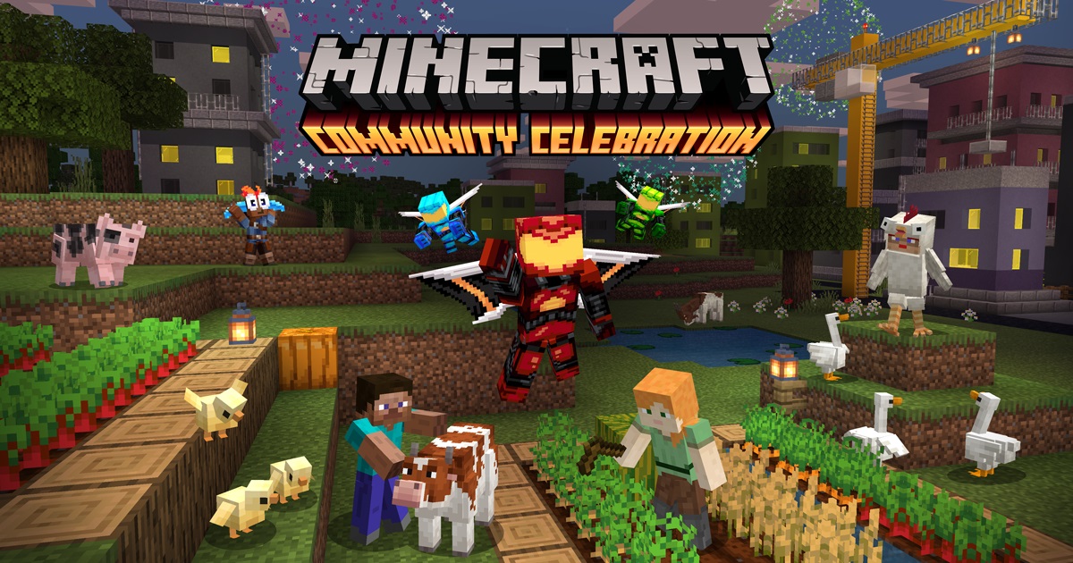 Minecraft hosting "Community Celebration"