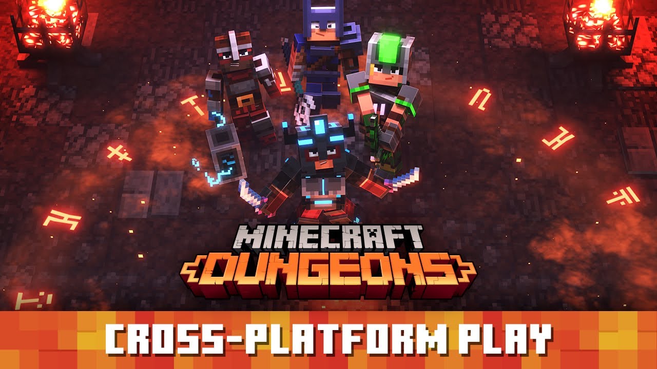 Minecraft Dungeons Cross platform Play Trailer Minecraft Dungeons Cross platform Play Trailer