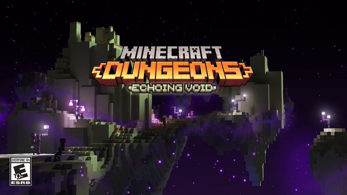 Minecraft dungeons echoing void когда выйдет