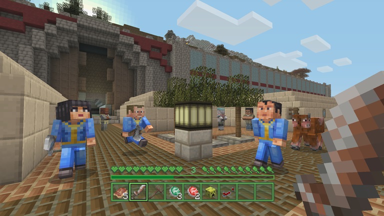 Minecraft: Wii U Edition, Aplicações de download da Wii U, Jogos