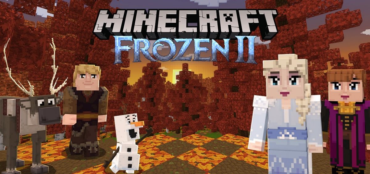 Minecraft adds new Frozen II collaboration