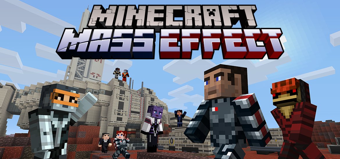 Minecraft Mass Effect Mash Up Pack Out Now On Switch Nintendo Everything