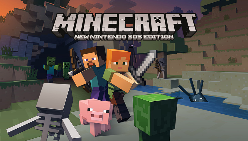 Minecraft New 3ds Edition Update Out Now Version 1 8 Nintendo Everything