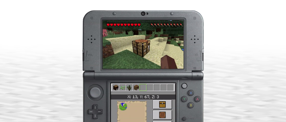 can you play minecraft on a 3ds
