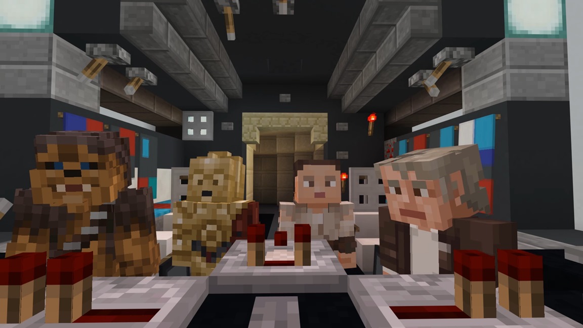 Minecraft Star Wars Sequel Skin Pack