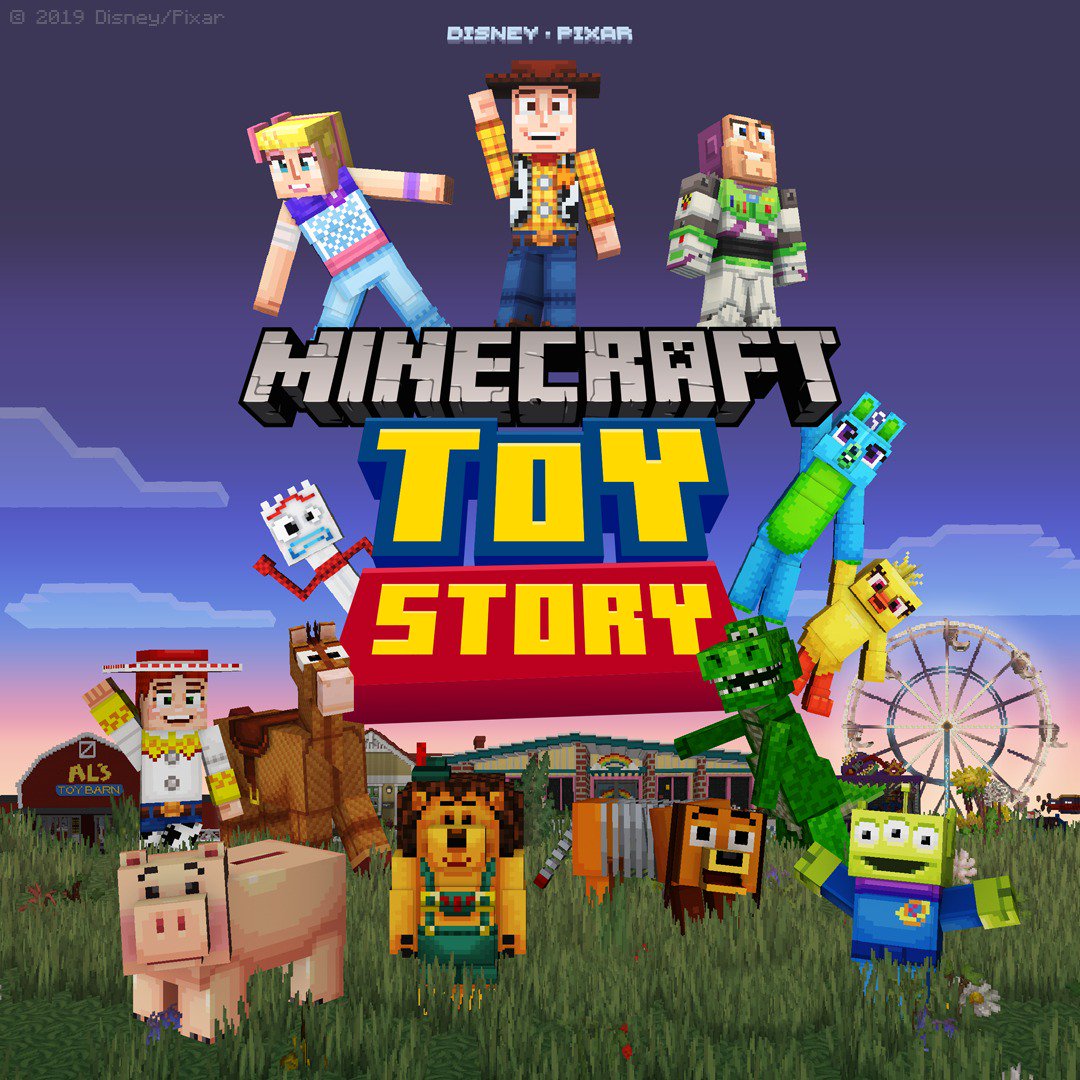 Minecraft adds new Toy Story Mash-Up 