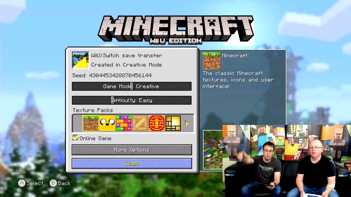 Minecraft Will Let You Transfer Worlds From Wii U To Switch Following Next Update First Look Nintendo Everything