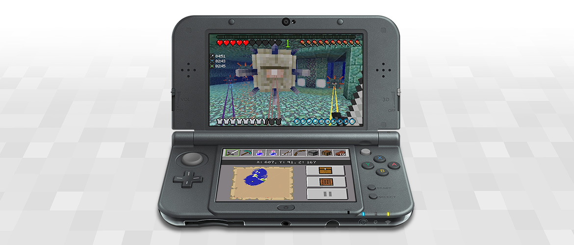 Is minecraft on the hot sale 3ds