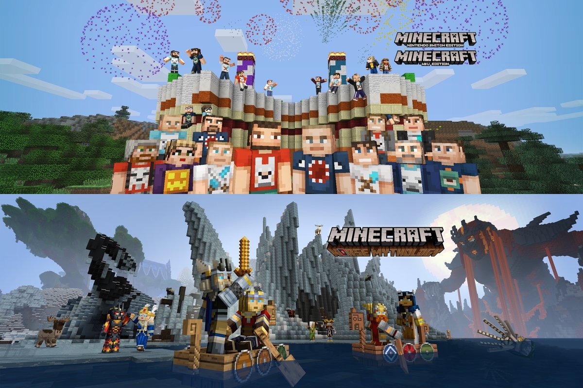 Minecraft Wii U Edition with DLC : Mojang, 4J Studios : Free Download,  Borrow, and Streaming : Internet Archive