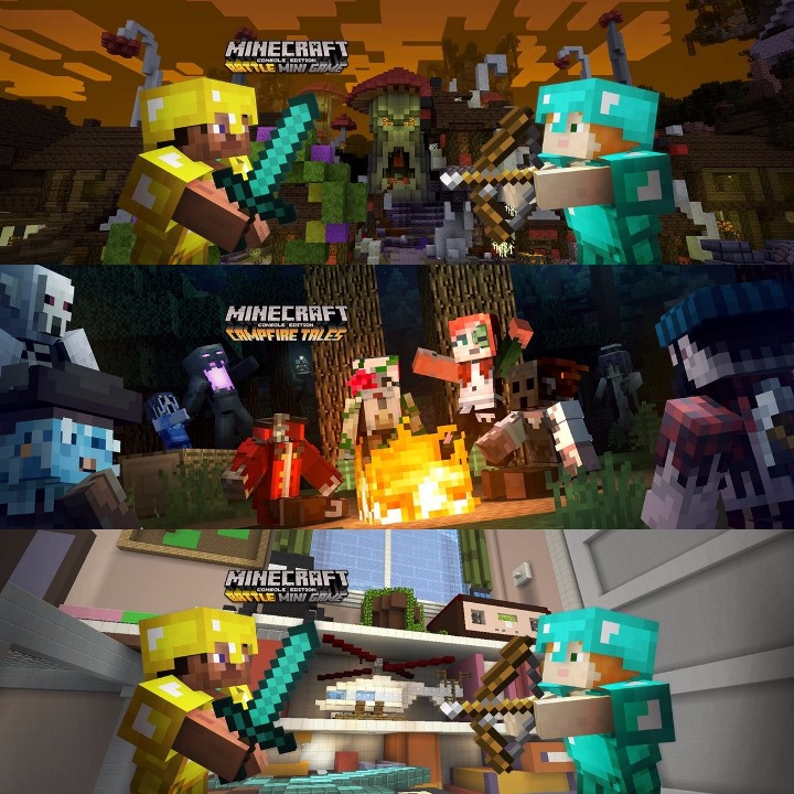 Minecraft Wii U Edition Halloween Dlc Battle Map Pack 4 Patch 14 Out Today Nintendo Everything