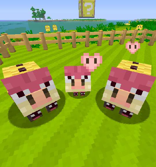 Minecraft Wii U Edition Images Show Different Skins That Were Originally Going To Be Used In The Mario Dlc Nintendo Everything