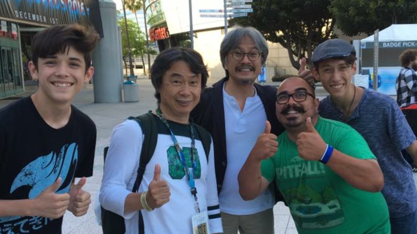 Shigeru Miyamoto Spotted At E3 2017 - My Nintendo News