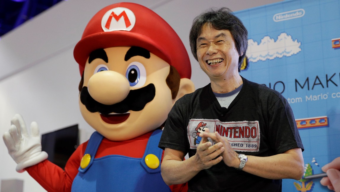 Miyamoto on creating new styles of 2D Mario art, interest in having classic  games on Switch