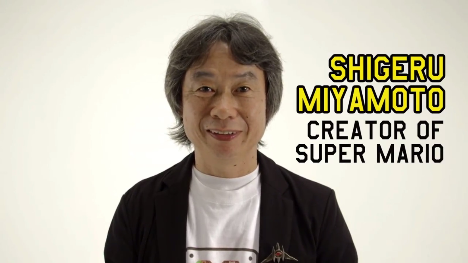 We talk to Mario creator Shigeru Miyamoto about the iconic