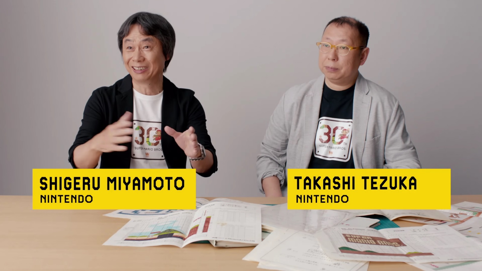 Shigeru Miyamoto e Takashi Tezuka revelam quais são seus jogos