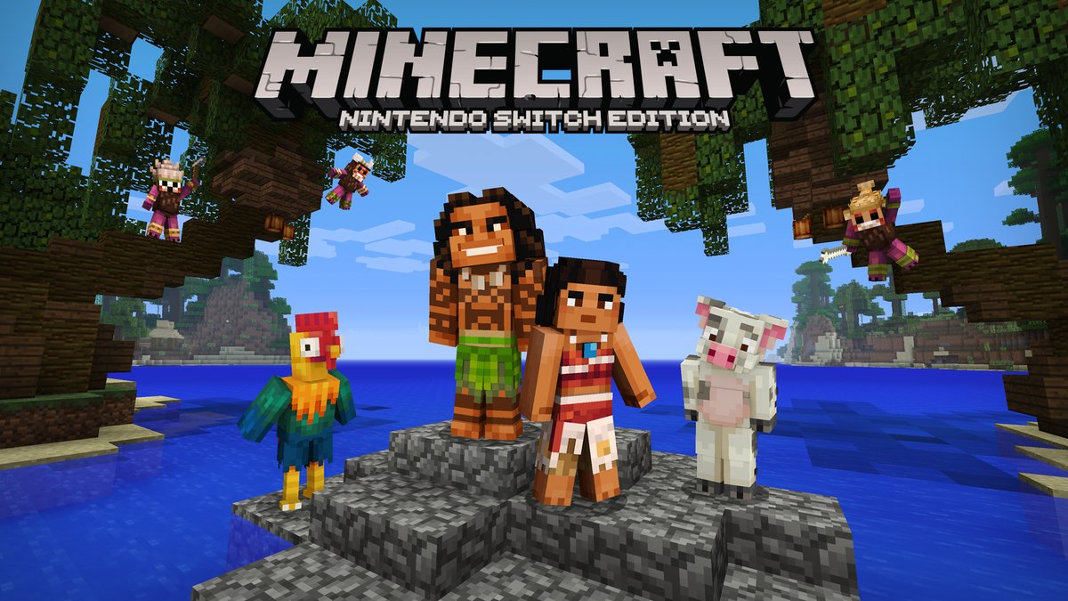 Minecraft: Nintendo Switch Edition - Moana Character Pack 