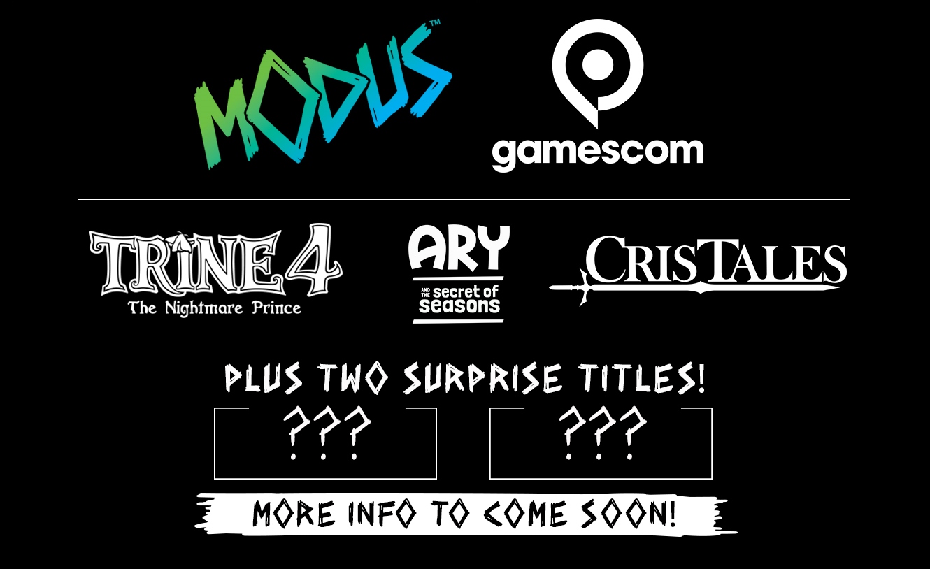 Titles and more. Modus games. ARY and the Secret of Seasons.