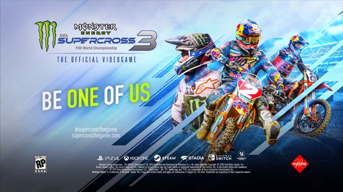 monster energy supercross game nintendo switch