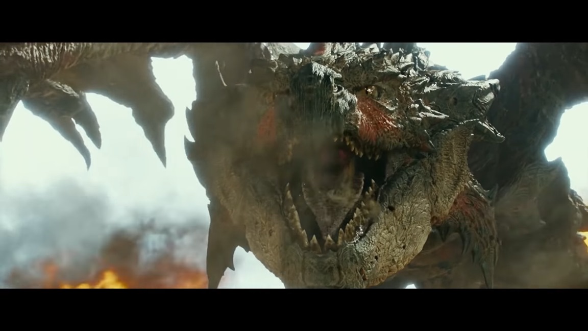 Monster Hunter: Exclusive Game to Movie Creature Comparison - Rathalos,  Diablos 