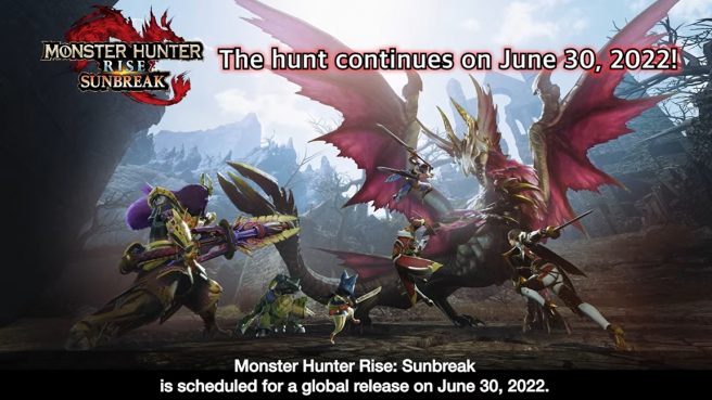 Monster Hunter Rise: Sunbreak release date