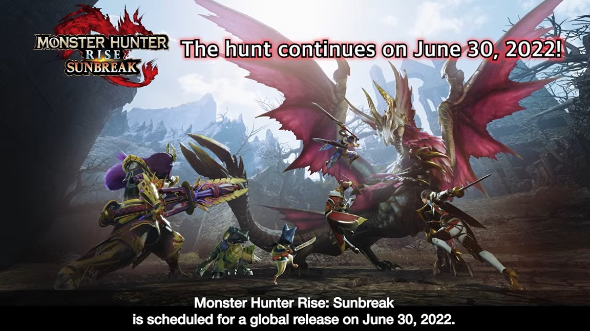 Monster Hunter Rise: Sunbreak gameplay trailers for Garangolm and