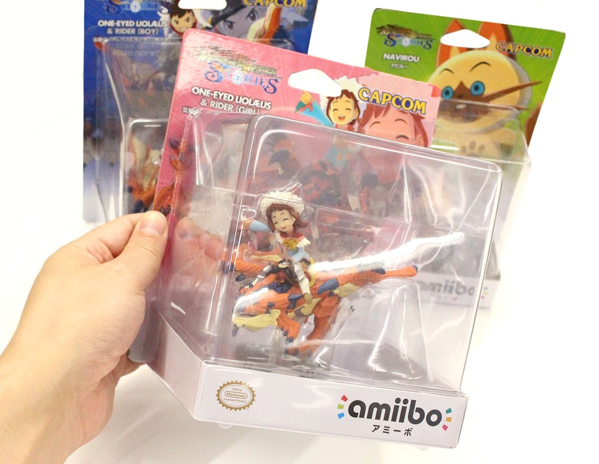 monster hunter stories amiibo gamestop