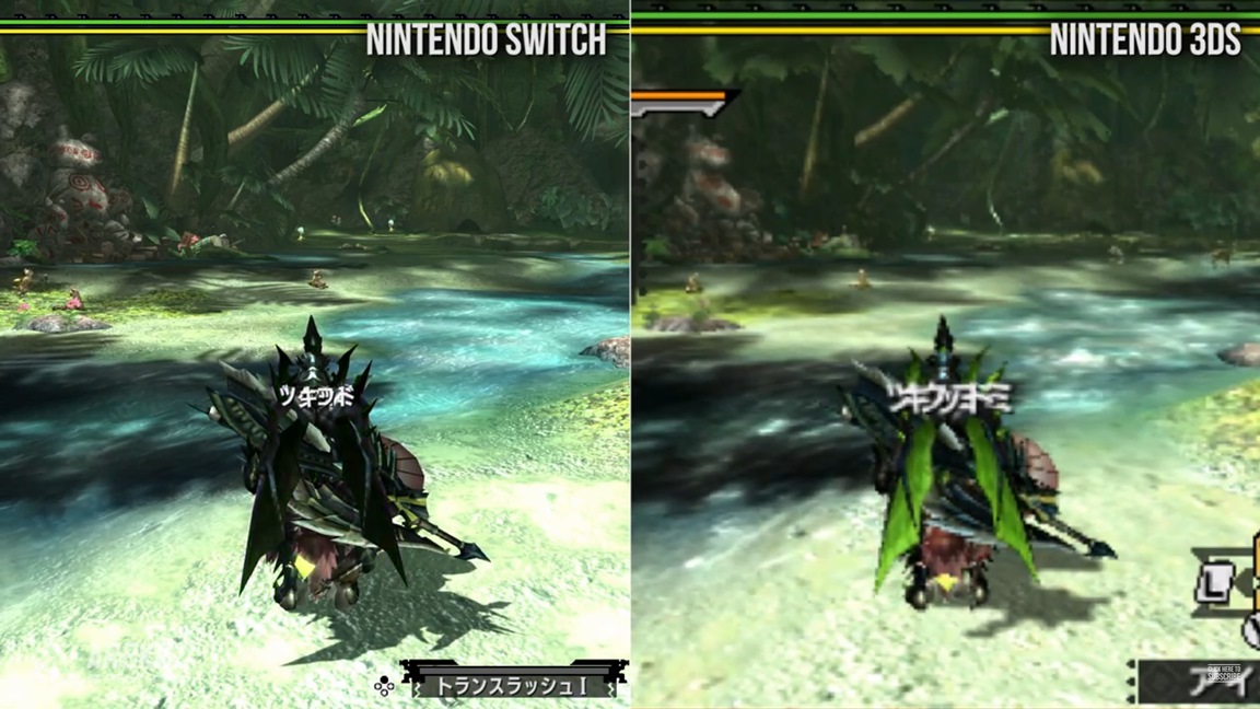 monster hunter 3ds games