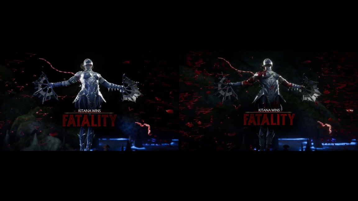 Mortal Kombat 11 (Switch vs Xbox One X) Side by Side Comparison