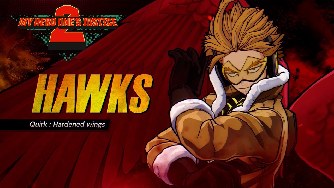 My Hero One's Justice 2 - DLC character Hawks goes live today, trailer