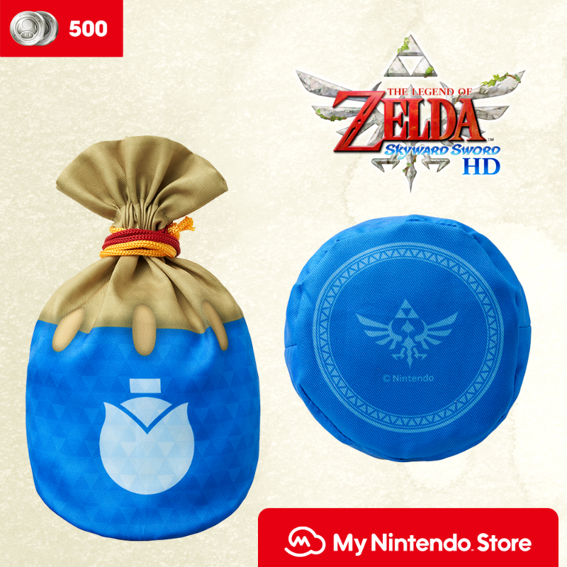 My Nintendo Adds Zelda Skyward Sword Themed Drawstring Bag In Australia And New Zealand