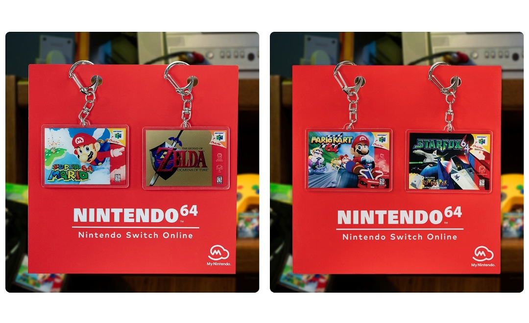 my nintendo n64 keychain