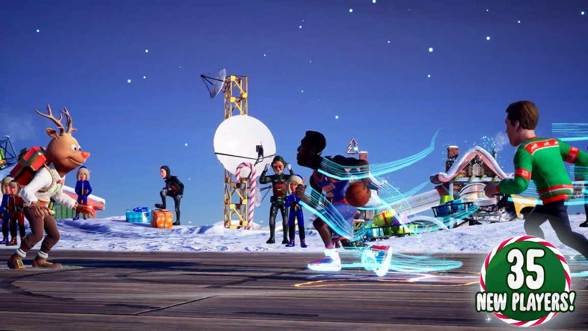 NBA 2K Playgrounds 2 adds free Christmas DLC on Switch