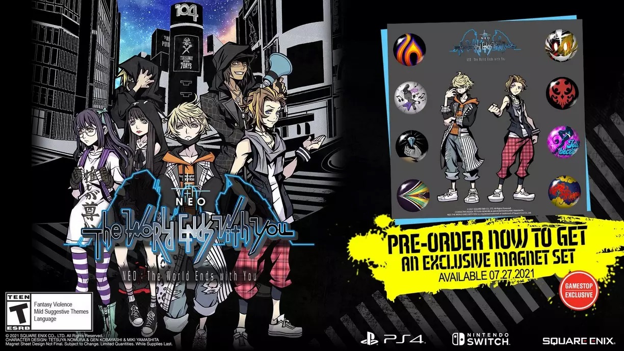 Square Enix leaks Neo: The World Ends With You demo