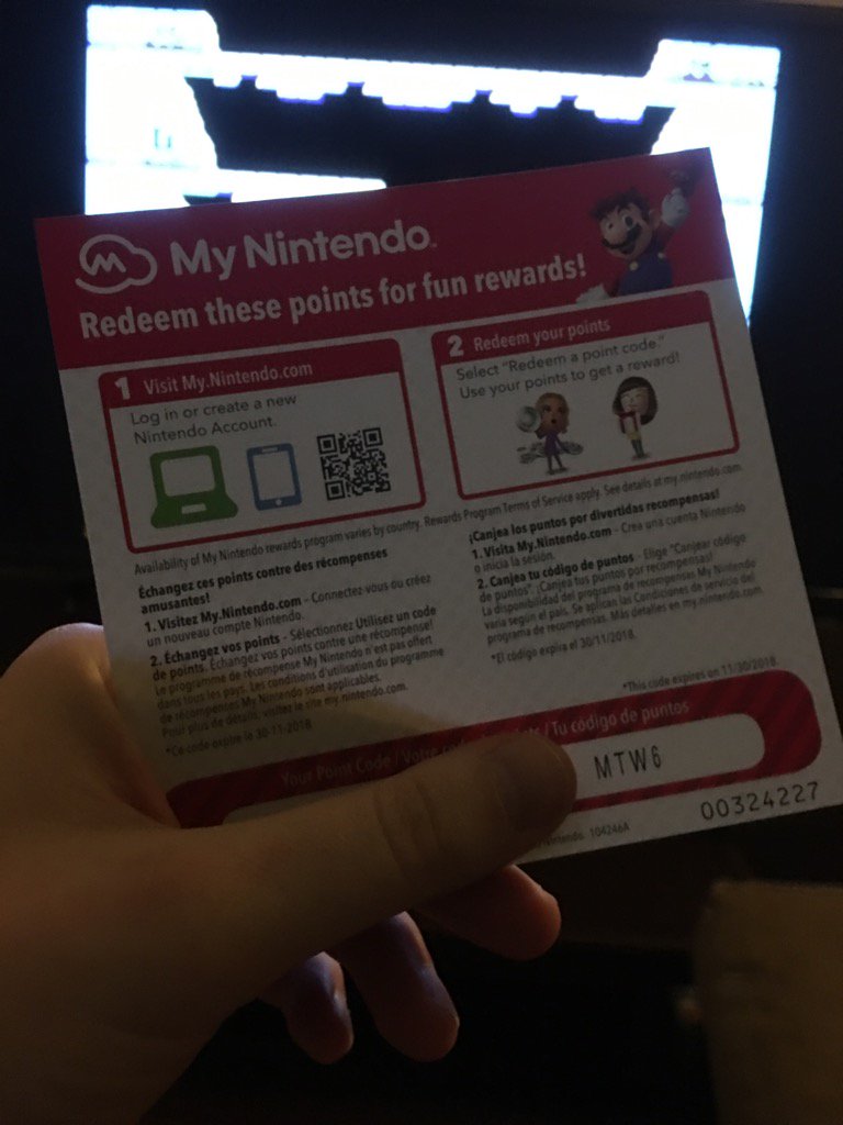 new nintendo switch code