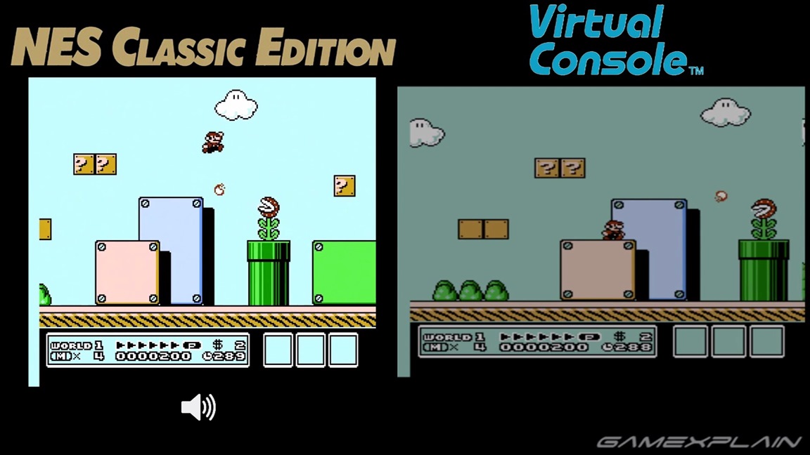 Situatie Krimpen poeder Video: NES Classic Edition vs. Wii U Virtual Console emulation comparison