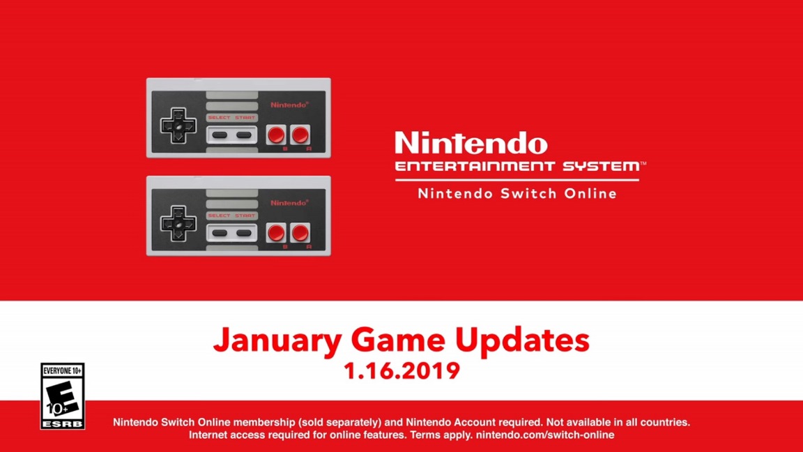 nintendo switch online update