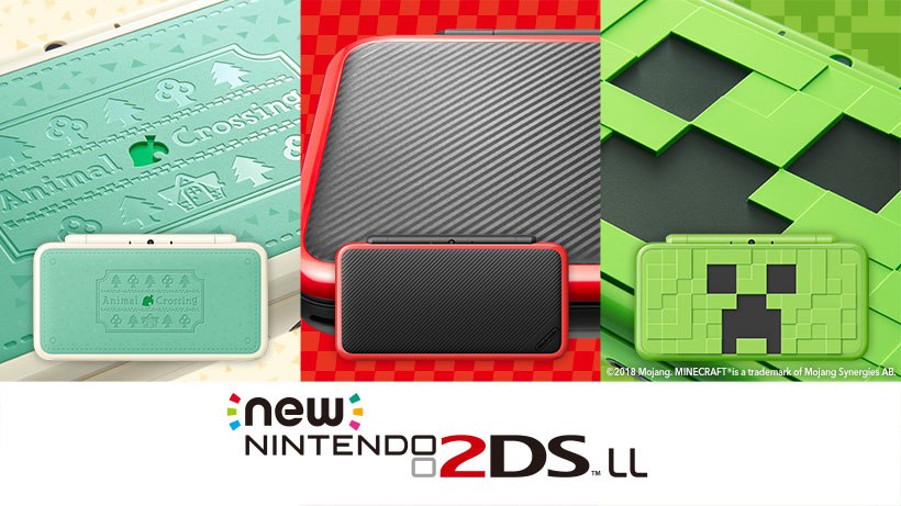 sadel Erfaren person Elegance Nintendo announces Minecraft, Animal Crossing, and Mario Kart 7 New 2DS XL  bundles for Japan