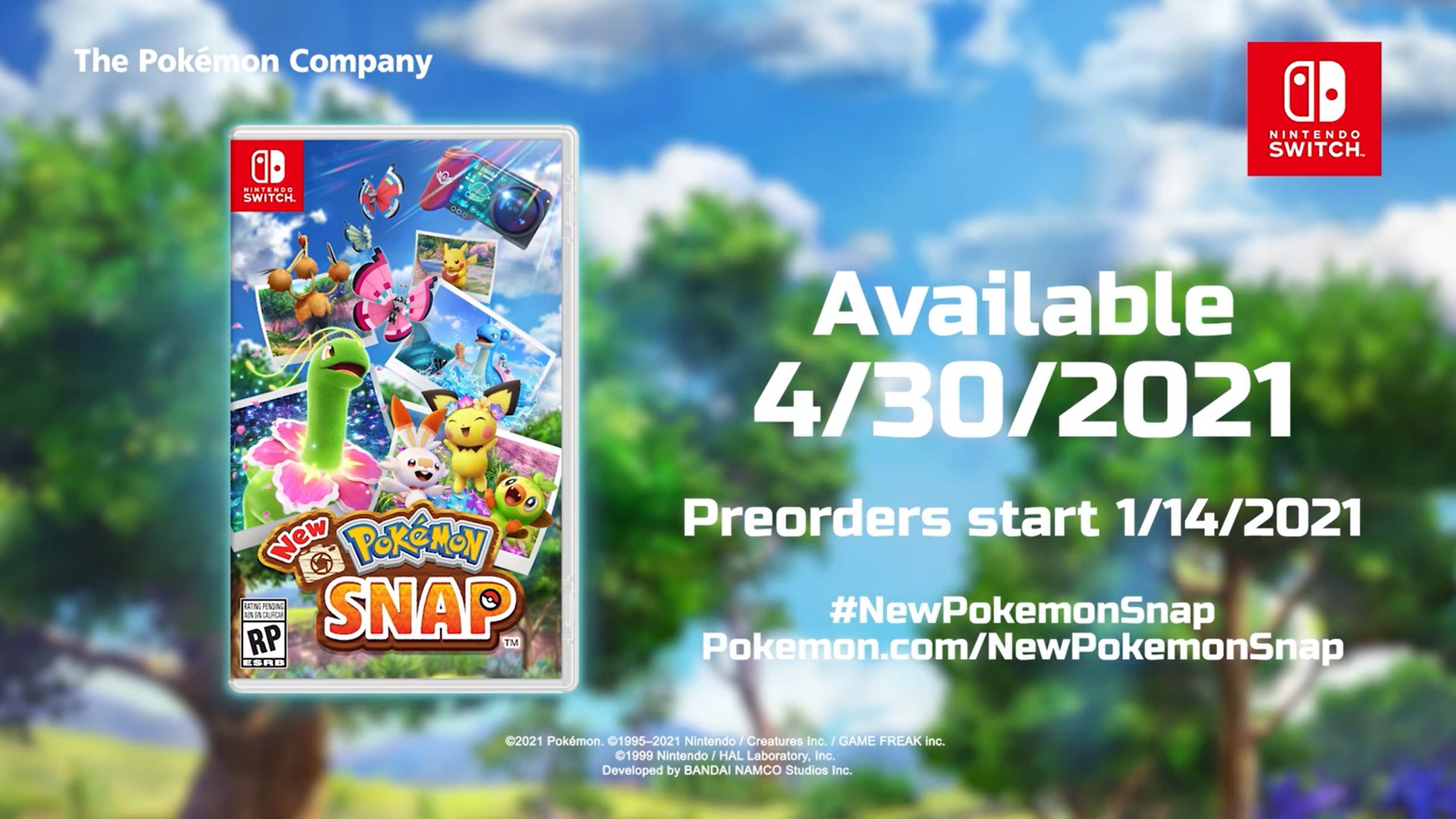 New Pokemon Snap launches April 30, new trailer