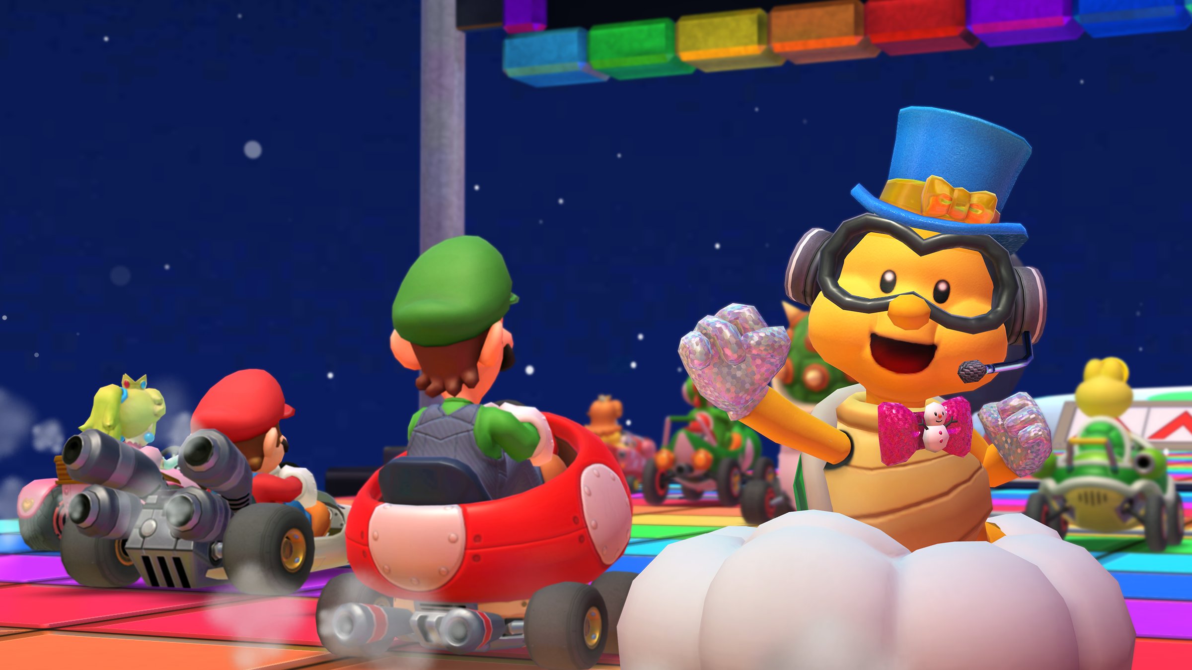 The Anniversary Tour begins in the Mario Kart Tour game