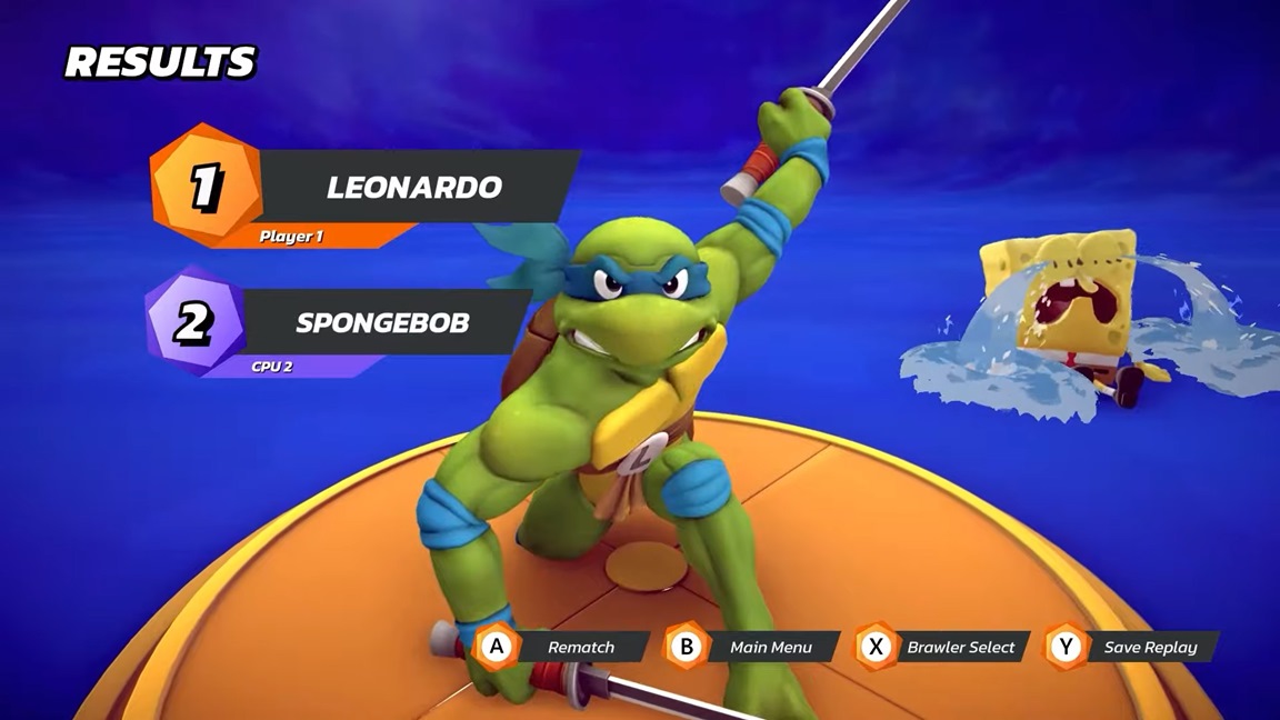 nickelodeon all-star brawl Leonardo