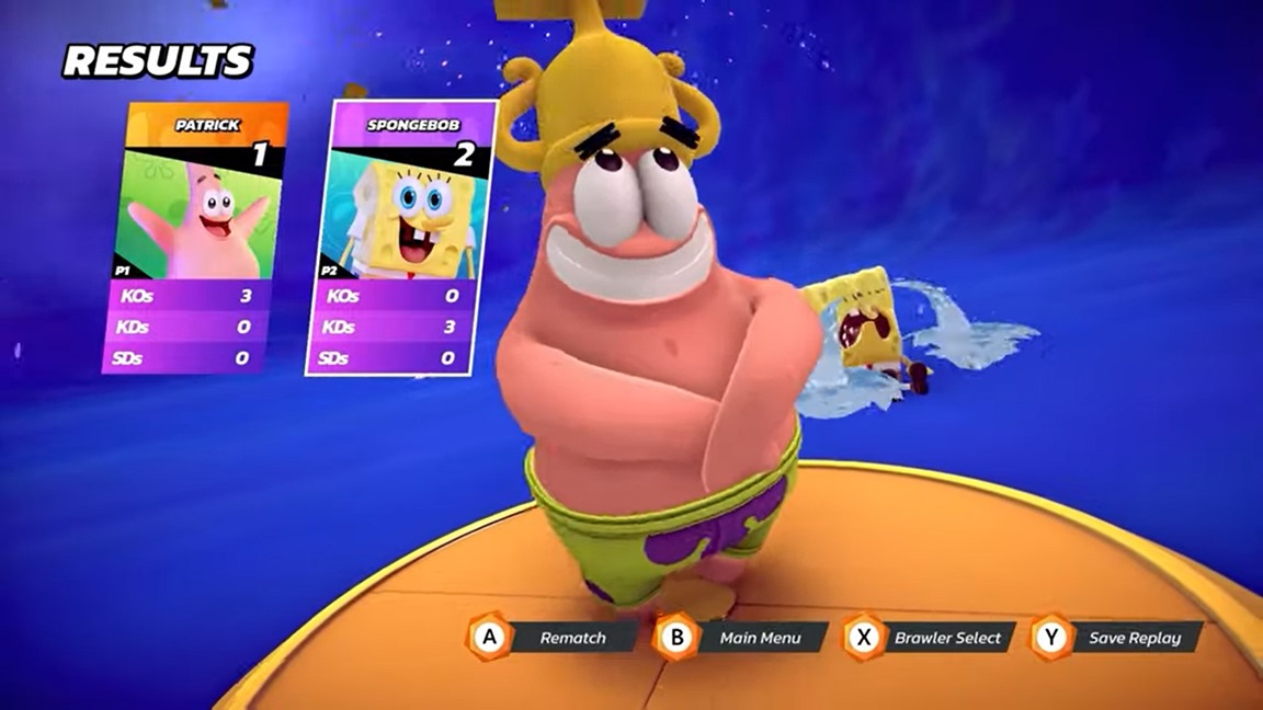 nickelodeon all-star brawl patrick star