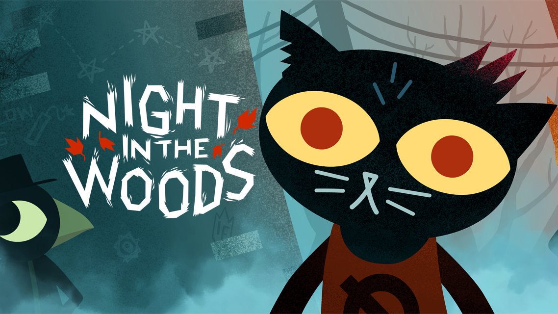 Странная осень night in the woods