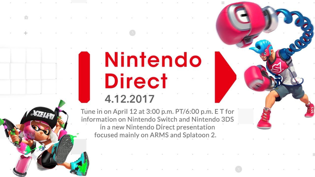 Nintendo Direct 12 April 2017 Summary 