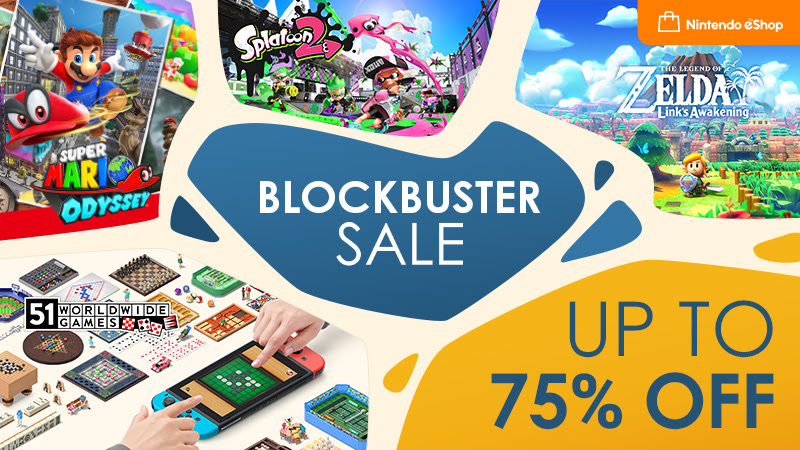 nintendo blockbuster sale