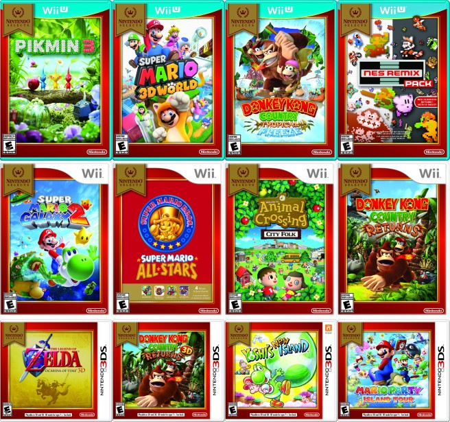 All Best Buy - New Nintendo Selects up Amazon