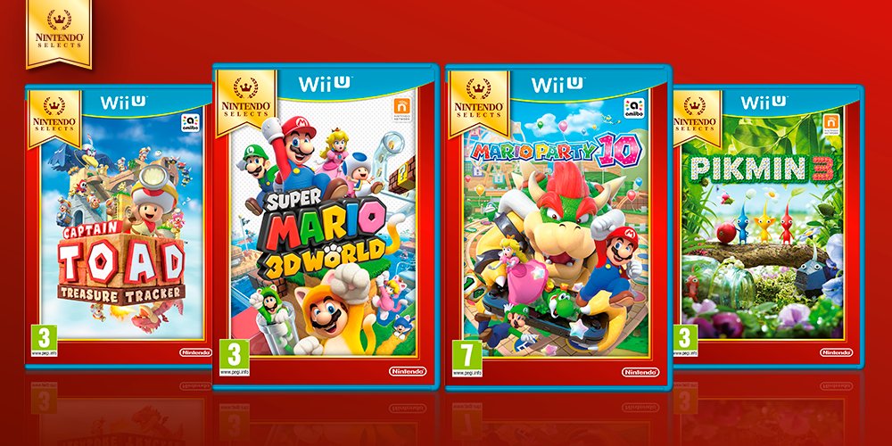 Nintendo Selects - Wii U games added! 