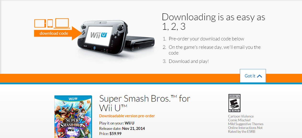 Wii u 2024 digital code