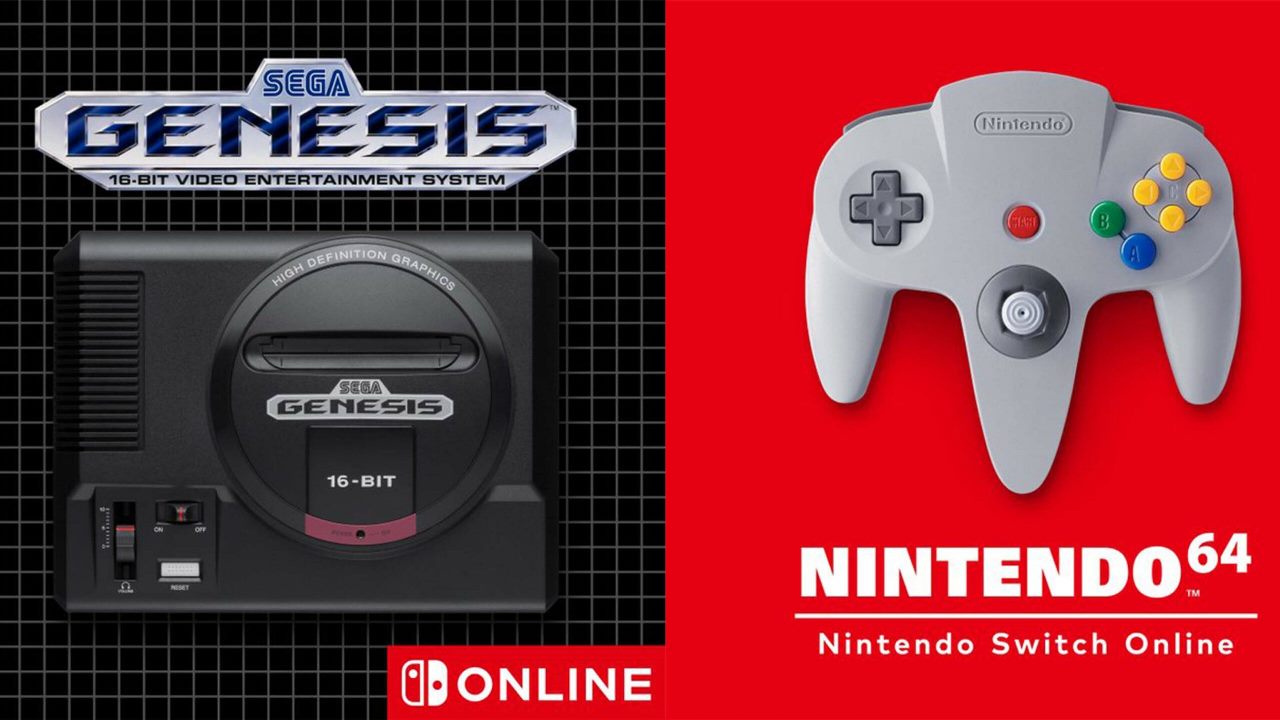Nintendo Switch Online for N64 and Genesis, more