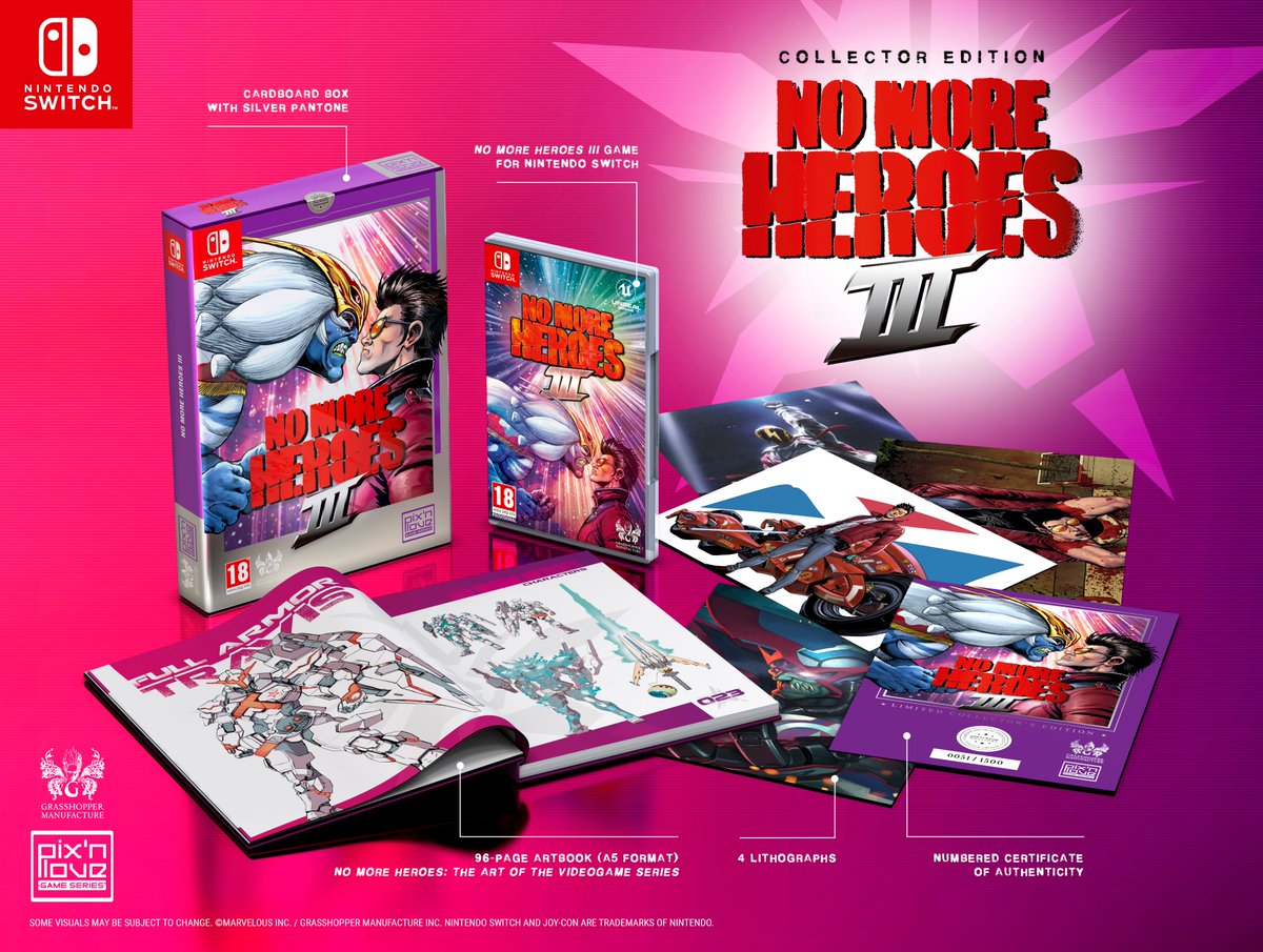 No More Heroes 3 will have a collector's edition and deluxe