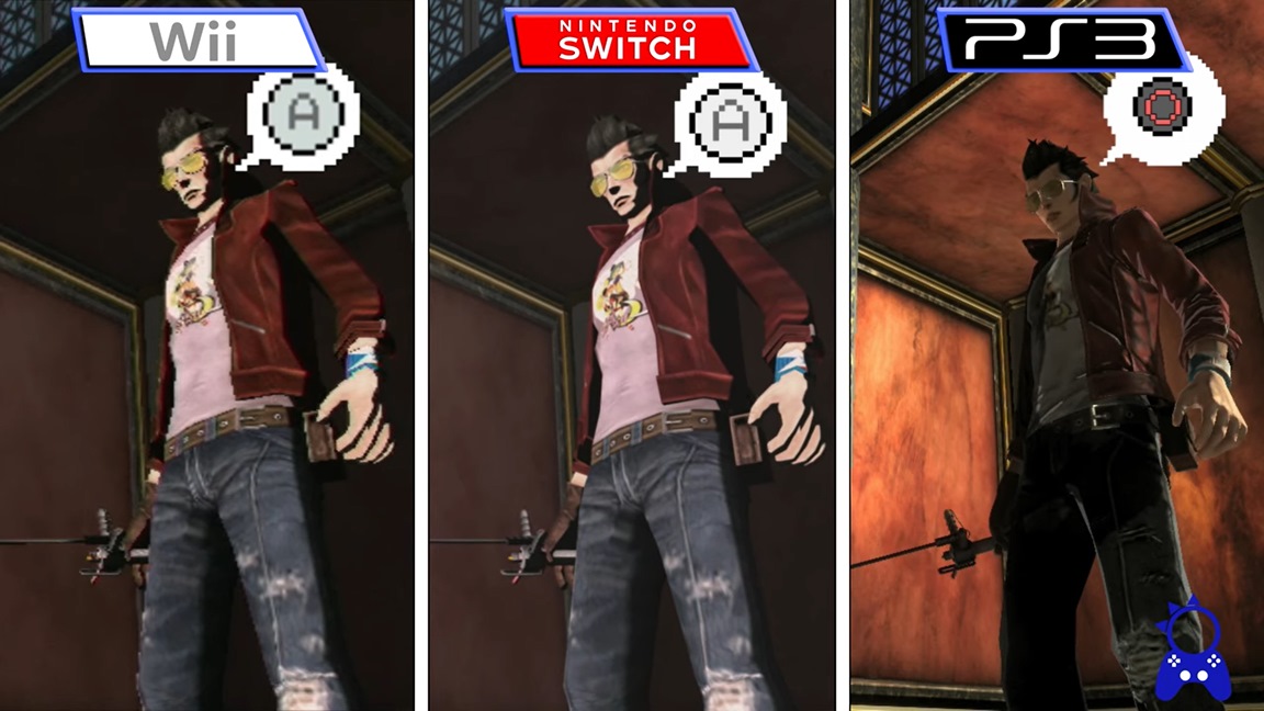 No More Heroes Switch Vs Ps3 Vs Wii Graphics And Frame Rate Comparison Nintendo Everything